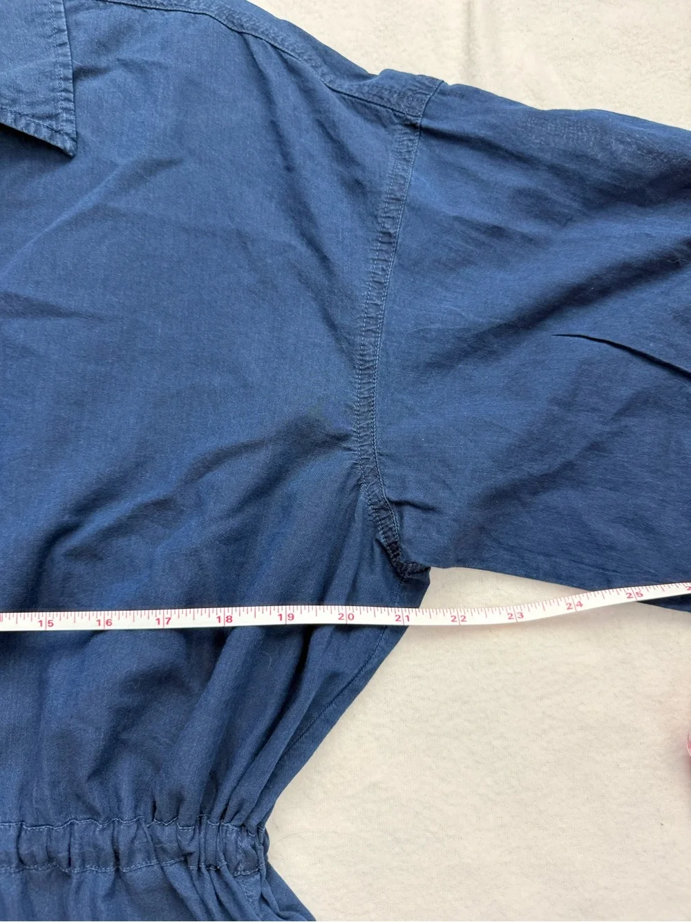 J.Crew Indigo Cotton Shirt Dress - Size XS (Oversized fit)